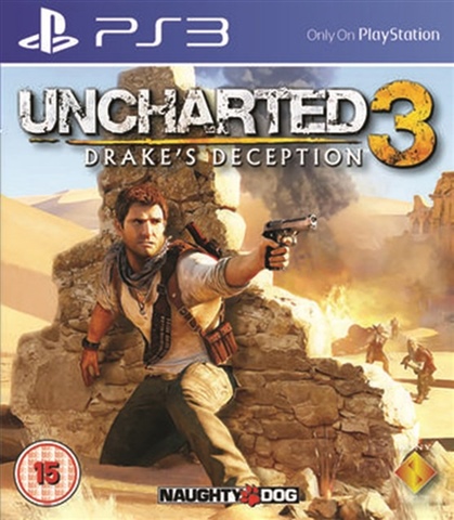 Sac Besace PlayStation 3 Uncharted 3 - Édition Officielle Beige/marron, état Très Bon